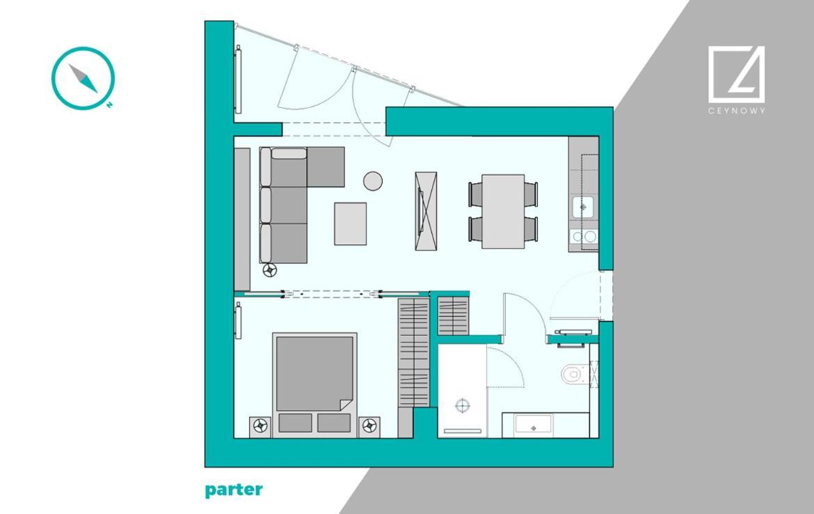 Apartamenty C4 Ceynowy Sopot Exterior foto